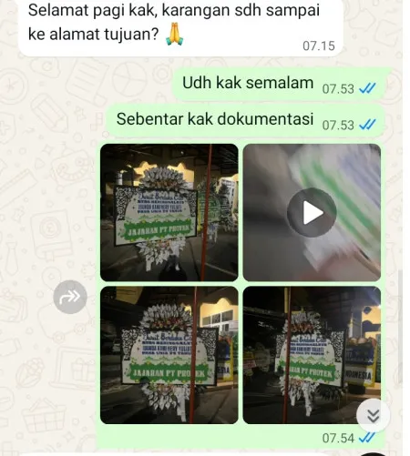 Pengiriman Papan Bunga Selamat Pondok Kopi