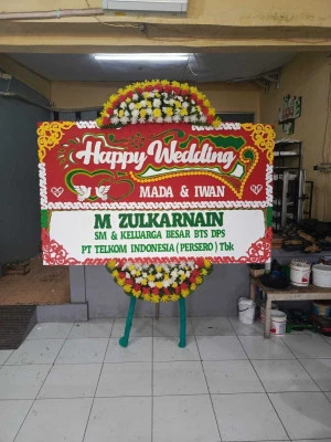 Papan Bunga di Pondok Kopi