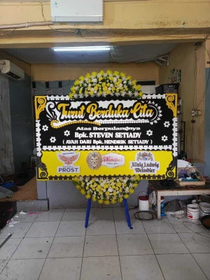 Papan Bunga di Pondok Kopi