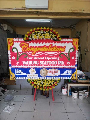 Papan Bunga di Pondok Kopi